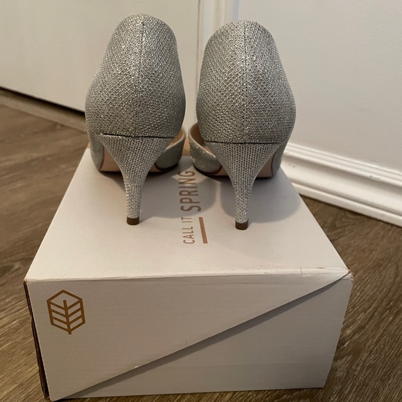 Call It Spring silver heels - Picture 4 of 4